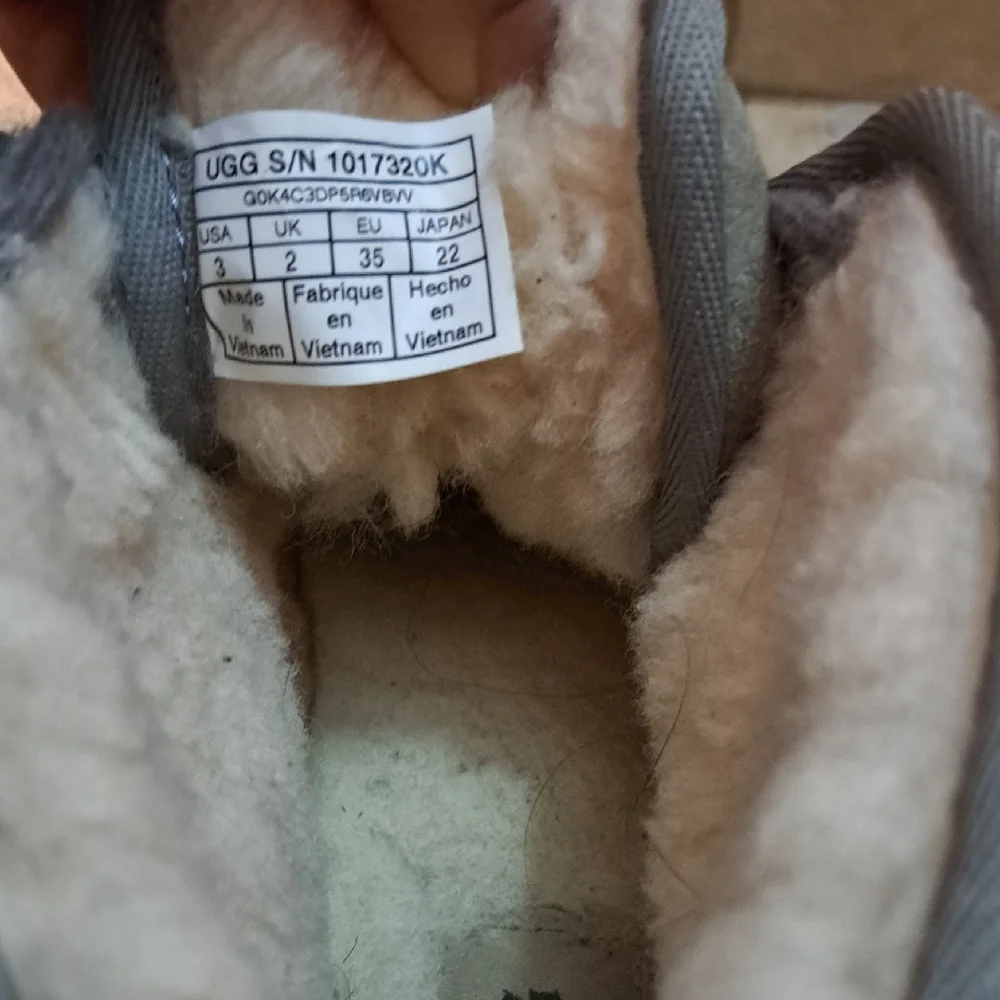 UGG Gray Boots Classic Suede Design